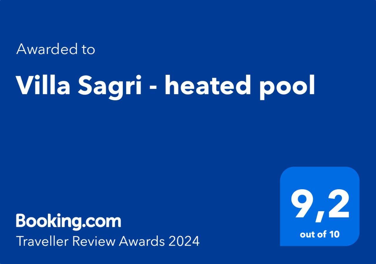 Villa Sagri - Heated Pool Zagrici Exteriör bild